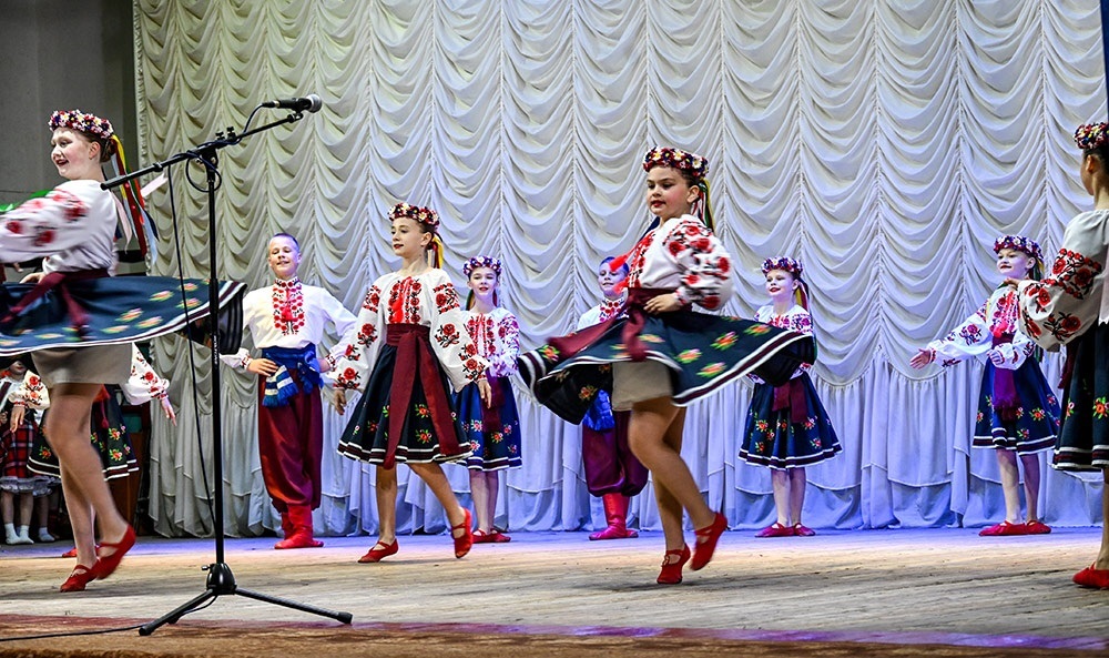 Виступ вихованців Кагарлицького центру дитячої та юнацької творчості на благодійному концерті