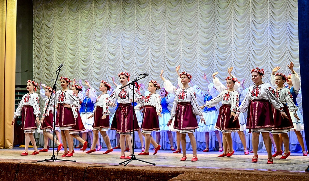 Виступ вихованців Кагарлицького центру дитячої та юнацької творчості на благодійному концерті