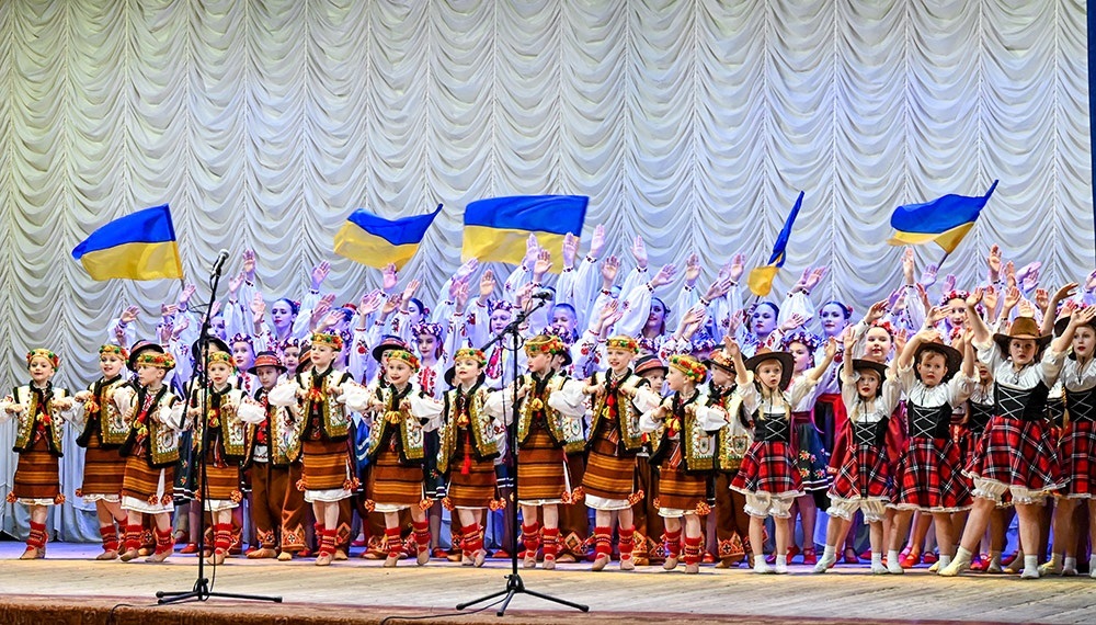 Виступ вихованців Кагарлицького центру дитячої та юнацької творчості на благодійному концерті