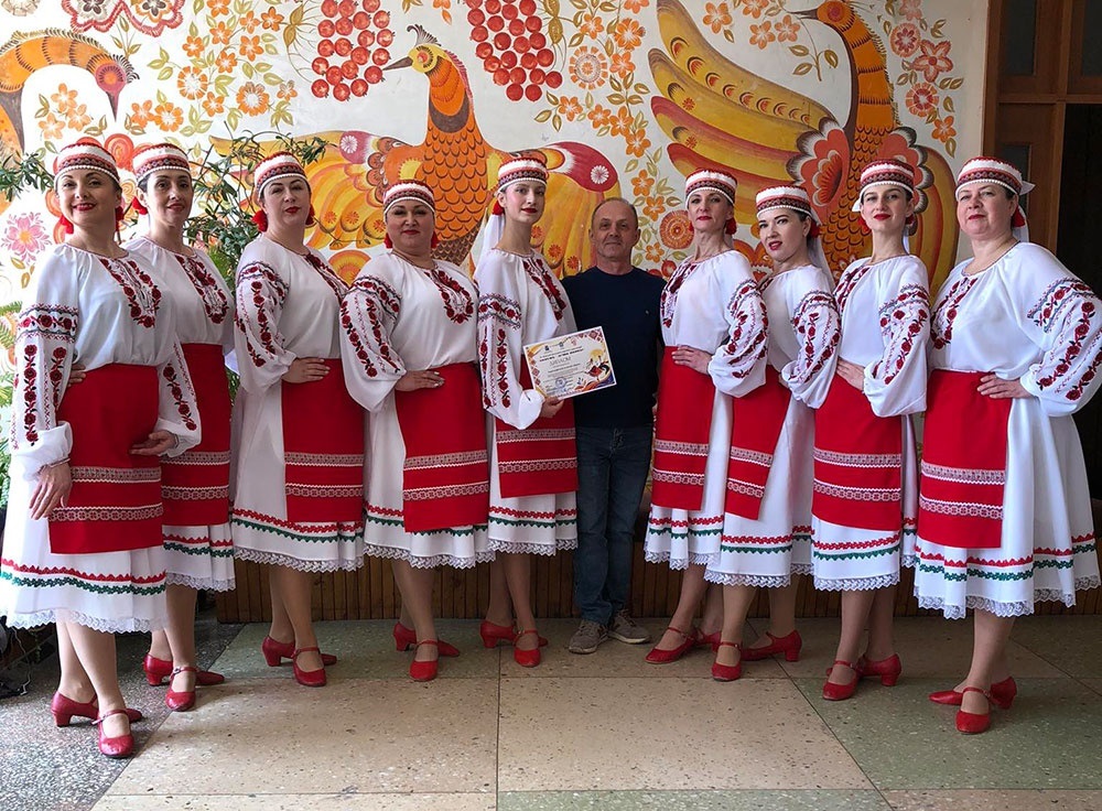 Танцювальний колектив "Барви" Кагарлицького МЦКД на фестивалі у Василькові