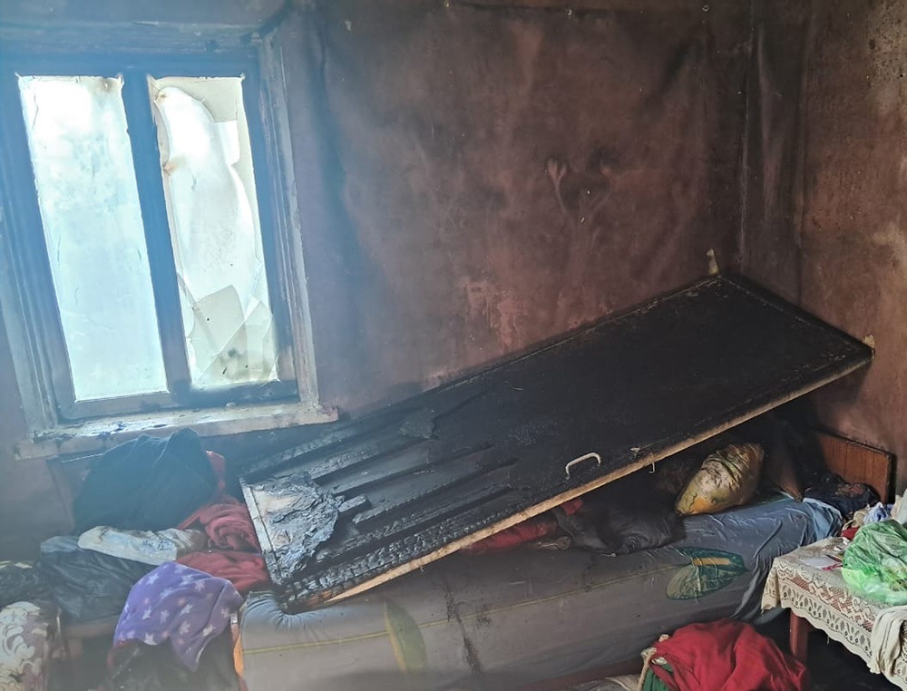 Наслідки пожежі в житловому будинку села Горохове Кагарлицької громади - 2