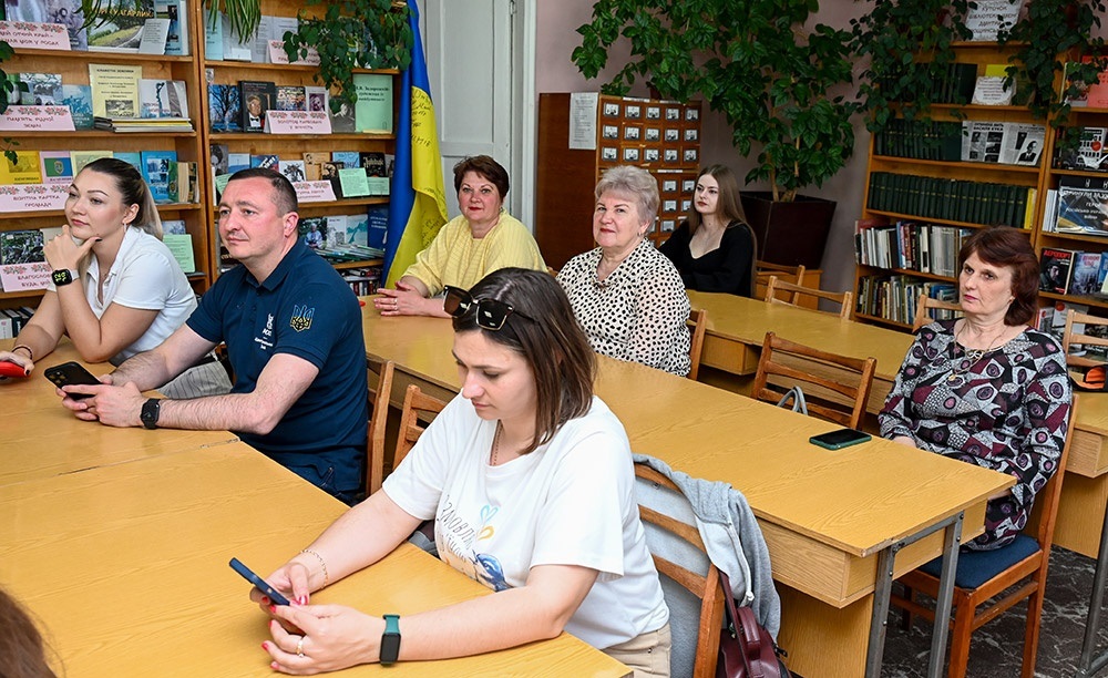 Під час воркшопу «SMM лабораторія в бібліотеці» в Центральній бібліотеці в Кагарлику