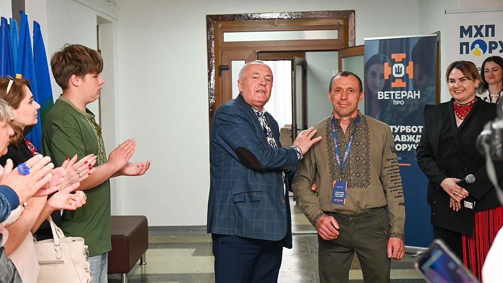 Презентація Комунального закладу "Ветеранський простір" у Кагарлику