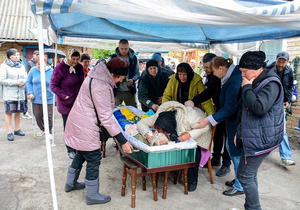 У Переселенні провели в останню путь воїна Олександра Мірошника