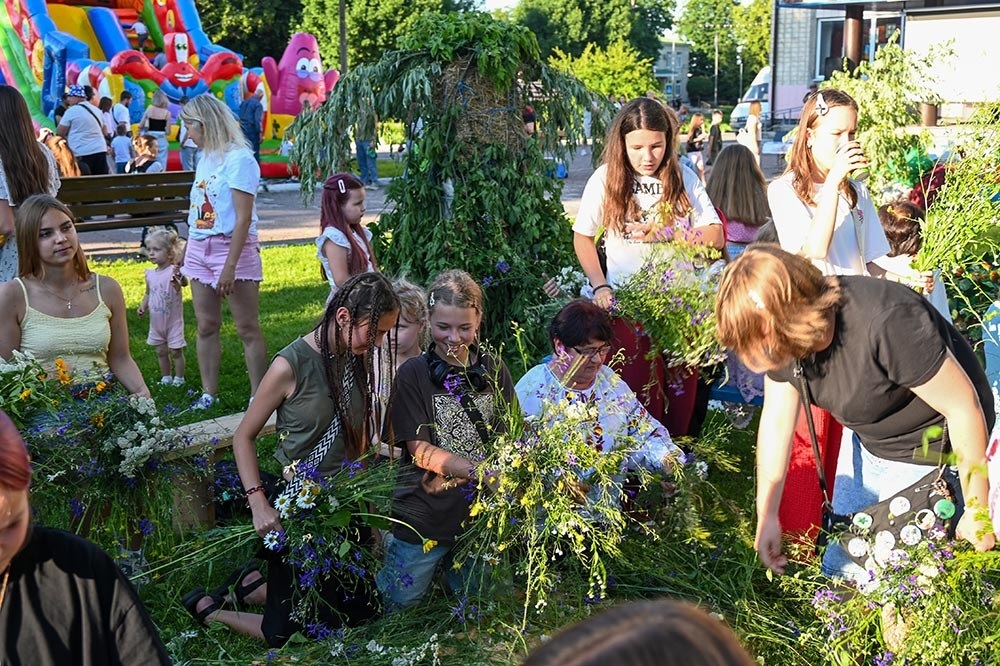 Святкування Купальського вечора на площі біля МЦКД у Кагарлику - 3