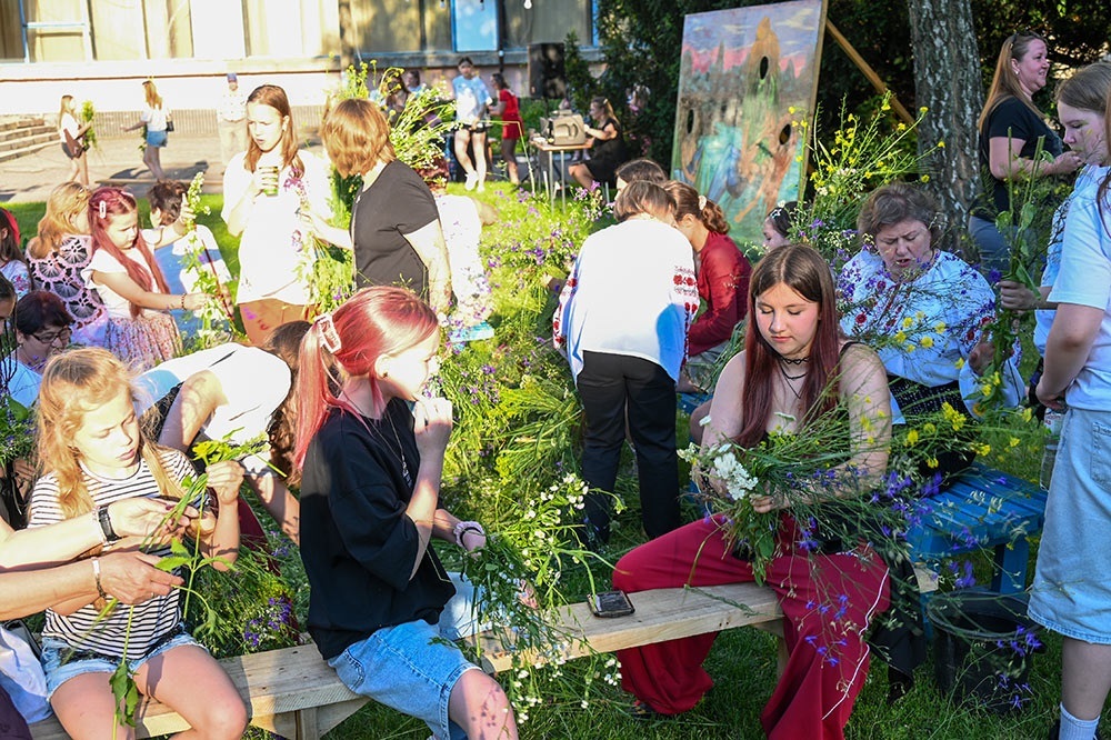Святкування Купальського вечора на площі біля МЦКД у Кагарлику - 8