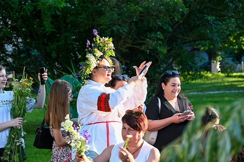 Святкування Купальського вечора на площі біля МЦКД у Кагарлику - 13