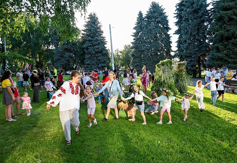 Святкування Купальського вечора на площі біля МЦКД у Кагарлику - 17