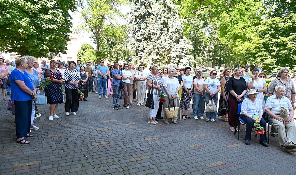 Урочисте відкриття меморіальної дошки Василю Мамію в Кагарлику - 2