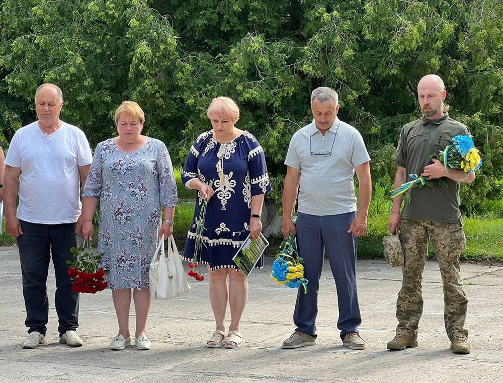 Урочисте відкриття пам'ятної дошки загиблому Герою Руслану Коробенку в Кадомці - 5