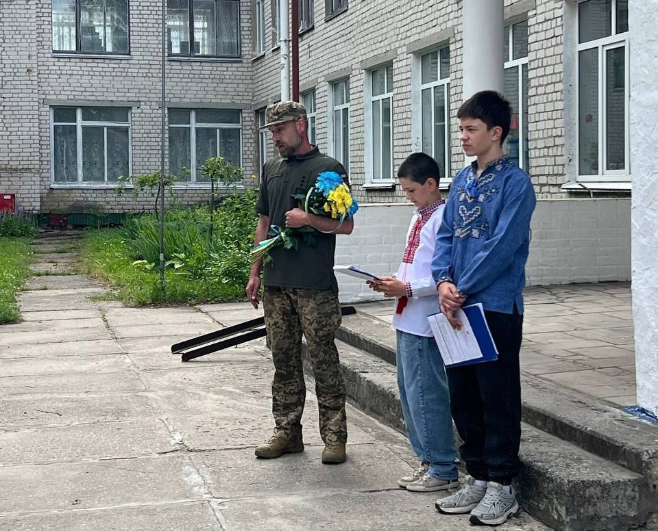 Урочисте відкриття пам'ятної дошки загиблому Герою Руслану Коробенку в Кадомці - 8