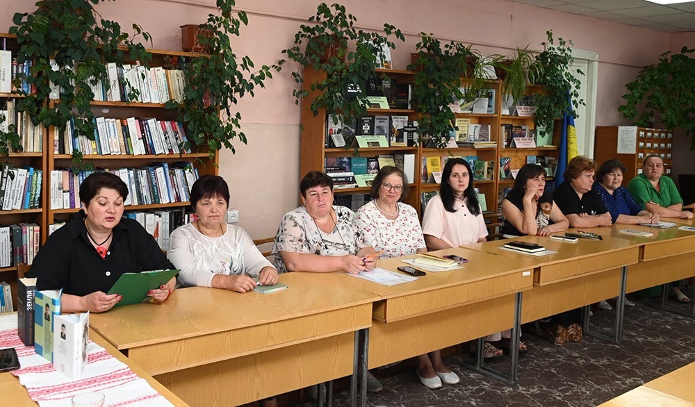 Творча зустріч із письменником Олександром Карпенком у Центральній бібліотеці в Кагарлику - 4