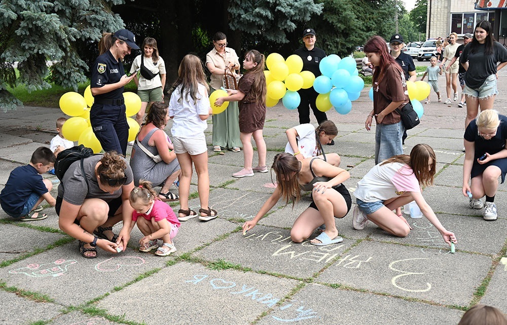 Свято в Кагарлику для дітей від поліцейських - 4