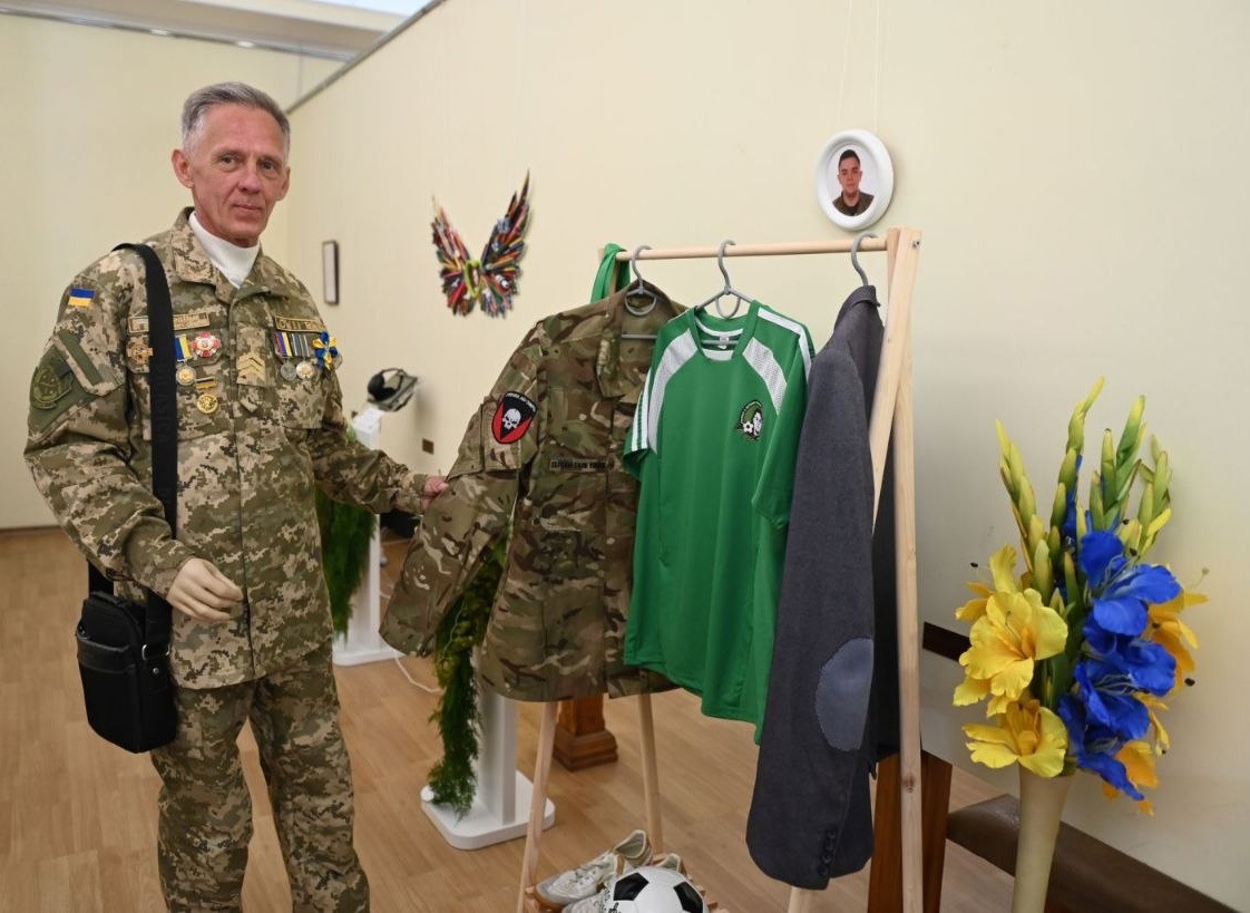 Ветерани російсько-української війни - серед гостей виставки