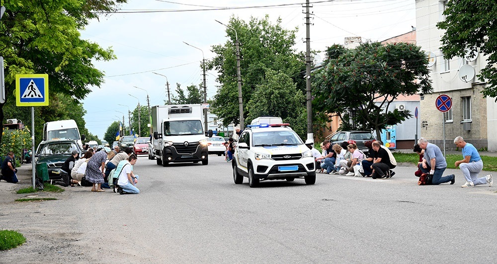 Кагарлик зустрічає воїна Олександра Донченка