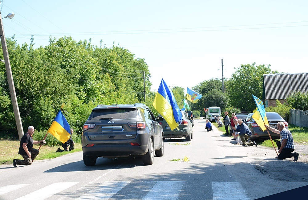 Кагарличчина прощається із воїном Олександром Донченком